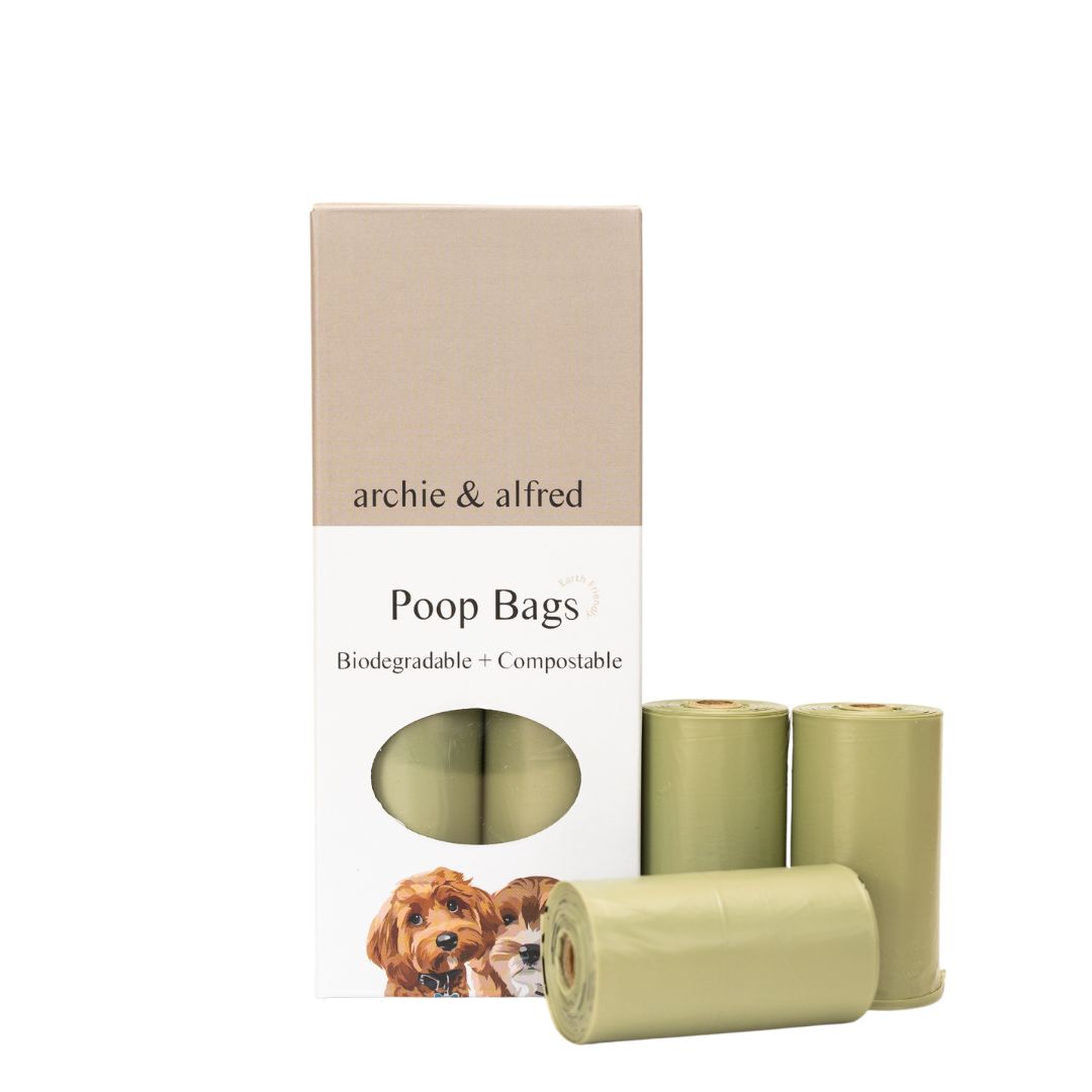 Biodegradable Dog Poop Bags - tiny yellow bungalow
